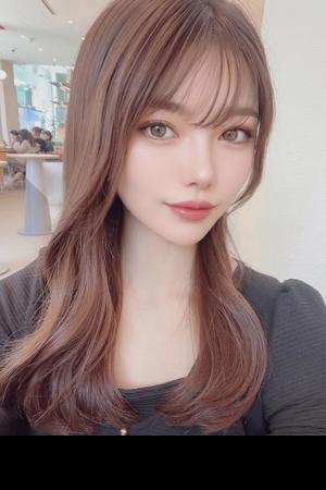 黒髪美人　一条かれん